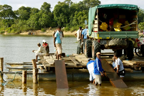 Ferry to Mananara National Park