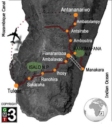 The RN7 & the Train FEC map