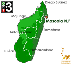 Masoala National Park location map