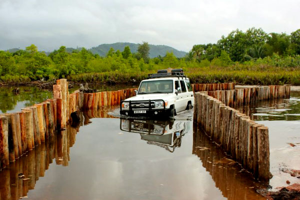 Road to Mananara National Park
